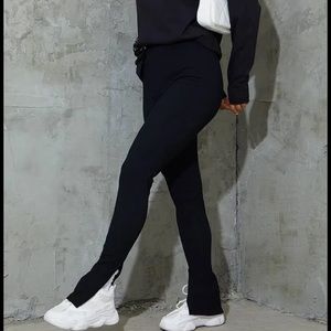 BRAND NEW NASTY GAL SPLIT LEGGINGS